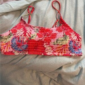 SHEIN Floral Bikini Top